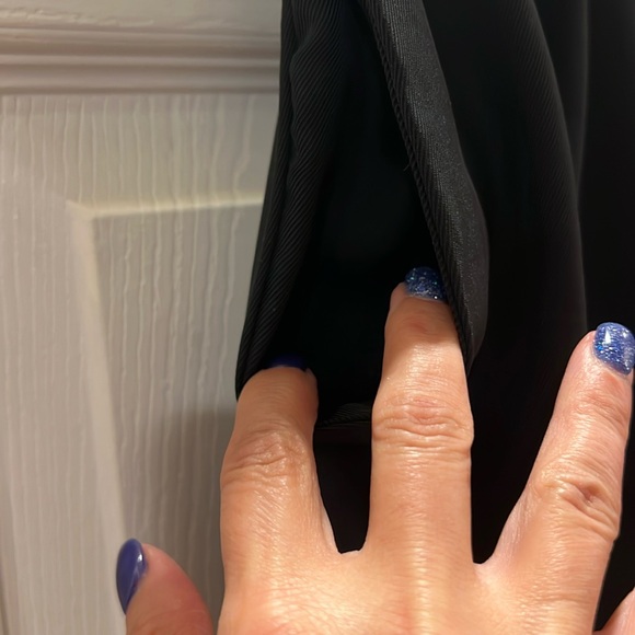 H&M Black Polyester Wide Leg Crop Pants - Picture 5 of 16